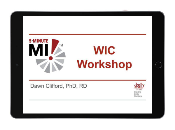 5 minute MI WIC workshop CE