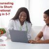 effective counseling when time in short using motivational interviewing in 5-7 minutes webinar
