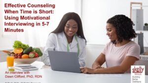 effective counseling when time in short using motivational interviewing in 5-7 minutes webinar