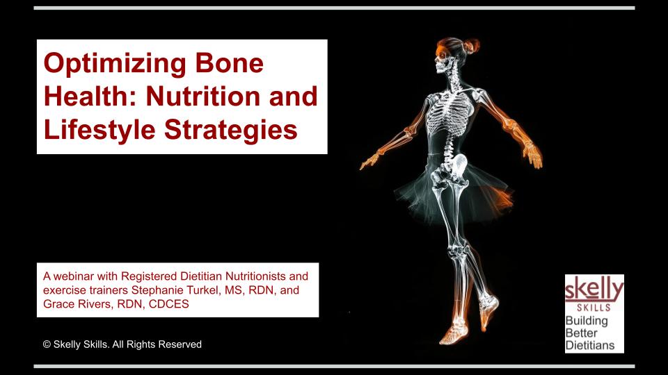 Optimizing Bone Health: Nutrition and Lifestyle Strategies